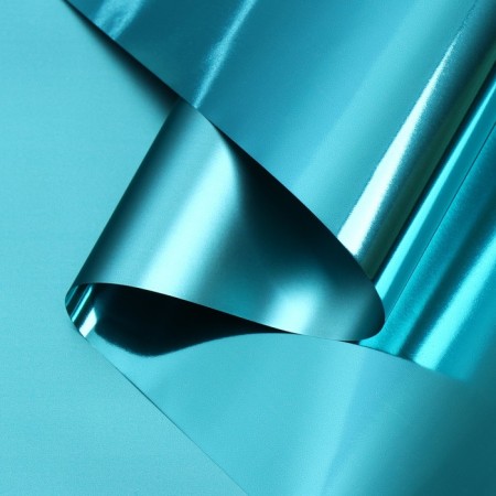Flower film "Gloss", blue, 58 cm x 5 m