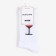 Women's socks, white color/glass, size 38-40