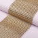 Ribbon with imitation of rhinestones, 12 cm, 9 ± 1 m, gold color