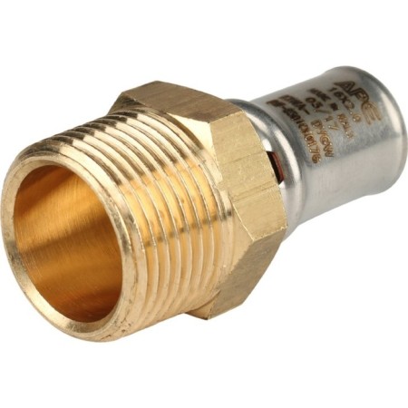 Stout SFP-0001-003416, 3/4 "x 16 mm, external threads, brass-2