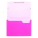 Folder Carder Calligrata Neon 6 department. A4 plastic 0.7mm fuchsia. Cut in color