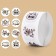Stick Paper "Siamese cats" d = 2.5 cm 500 pcs in a roll 3x5x5.5 cm