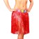Hawaiian skirt, red color