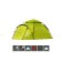 The semi-automatic tent is 4 seats. Norfin Hake 4 NF