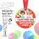 Medal Magnet for graduation "Graduate of kindergarten", Diam. 6 cm