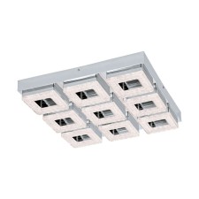 Fratelo lamp, 9x4W LED, 3000K, 3600LM, chromium color
