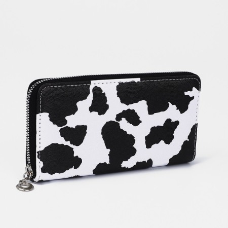 Lightning wallet, card for cards, for coins, white/black color