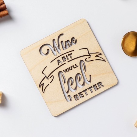 Hot Wine, 9 × 9 cm stand-2