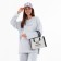 Bag Women's Tout with zipper, gray color