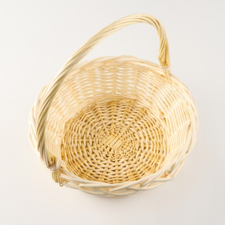 A set of baskets, 3 pcs, 31 × 12 × 32 cm, 27 × 10 × 26 cm, 22 × 8 × 21 cm, willow-4