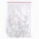 Set of linings on corners, 10 pcs., Transparent