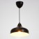Light Bayerlux 2515/1BK, 40W E27, black color