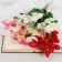 Bouquet "Fuchsia hybrid" 3x29 cm, mix