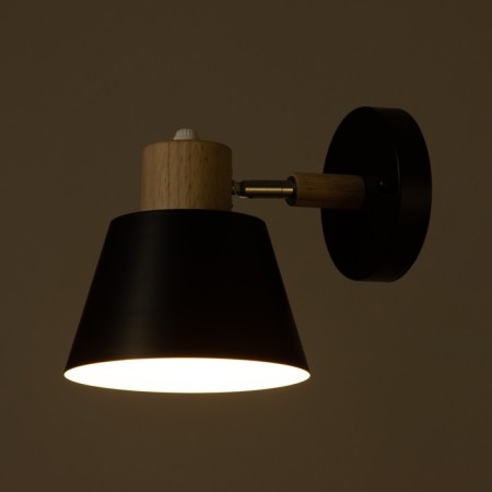 Spot "Anders" E27 40W black 17x20 cm-2