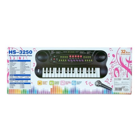 Synthesizer "Musical Game" with a microphone, 32 keys-5