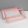 Steam for jewelry "Casket" 100 seats, 29 × 19 × 4 cm, pink color