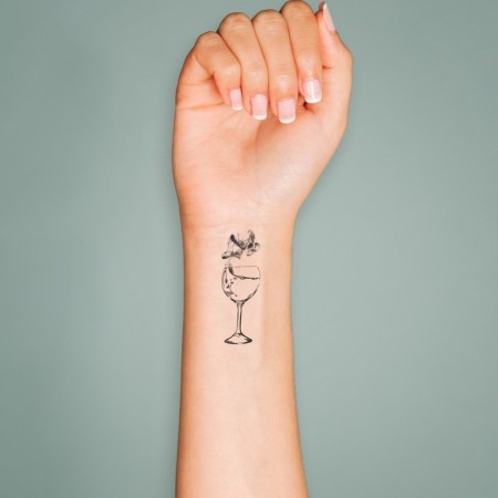 Black Tattoo on the Black Body.-2