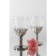A set of glass of glass Magistro "Bosphorus", 250 ml, 6 pcs, color gradient silver