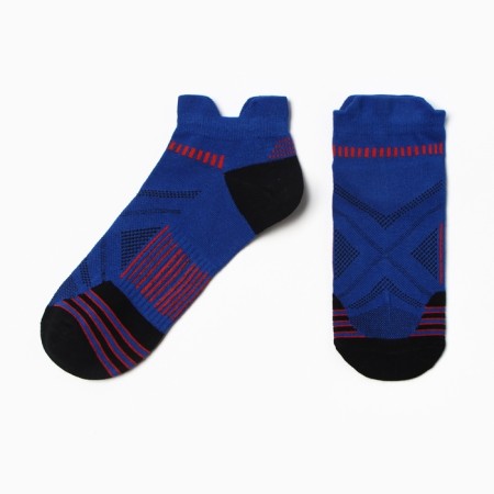 Male socks minku shortened, size 38-45, blue color
