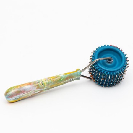 Lubber Lyapko applicator "Face roller" (Step needle 3.5 mm; d = 51 mm; w = 40 mm)-3
