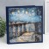 Photo album magnetic 20 sheets "Sea pier lights" Black sheets 3x27x28 cm