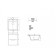 Kitchen Quartz Kvartz Ulgran Quartz Forte 460, 460x500 mm, color 08 Cosmos