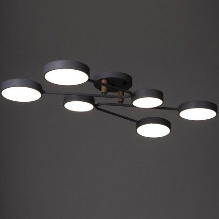 Rales "Ravella" 6XLED 60W gray 73x73x15 cm Bayerlux-3
