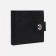 Male purse for magnet, department for bills, for maps, dark brown color