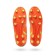Beats football ATEMI SD300 MSR, synthetic leather, orange color, size 45