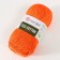 Yarn "Eco-Cotton" 80% cotton 20% polyester 220m/100g (800 orange)
