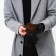 Gloves male, dimensionless, with insulation, black color
