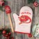 Set Gift Daula Warm Winter: mittens-mark, silicone blade