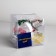 Christmas ball "Berries", batteries, 1 LED, glow warm white
