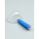 Scoop for feed with a measured scale and clothespin, 19 x 9.5 x 7 cm, gray-blue