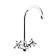 Kitchen mixer "TsS-SM cm511712", two-wound, round spout, brass, chrome