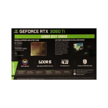 Video card Maxsun RTX306060TI Terminator, 8 GB, 256BIT, GDDR6, 3XHDMI, DP-6