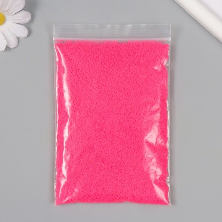Decor for creating miniatures (trees, lawn) powder "bright pink" set of 20 g-1