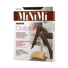 Колготки женские MiNiMi Cotone, 70 den, размер 4, цвет moka