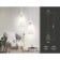 Suspended Ambrella Light, Traditional, TR3534, 1HE27, white color
