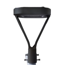 Street Feron SP7030, IP65, 50 W, 301x74x441 mm, black color is black