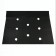 Mulching material, with perforation, 10 × 1.6 m, density 60 g/m², with UV stabilizer, black