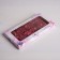 Chocolate box, confectionery packaging with a window, Sweet, 17.3 x 8.8 x 1.5 cm