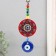 Suspension from the evil eye "From the evil eye. With bright beads" MIX 19.5x6x0.5 cm