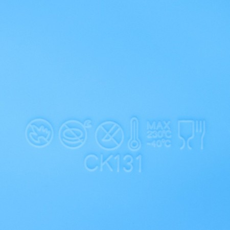 Baking uniform “Circle”, silicone, 15.5 × 5.5 cm, internal d = 15.5 cm, blue color-5