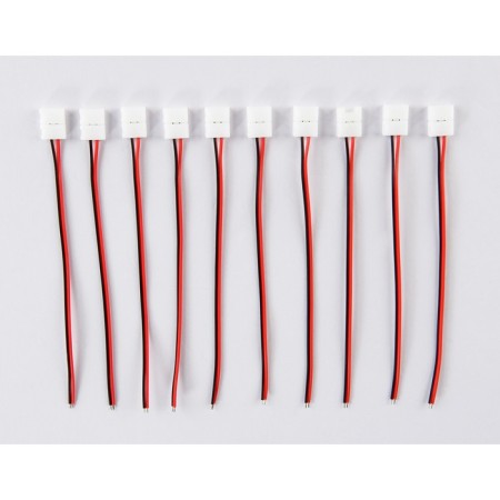 Flexible unilateral connector for LED tape 2835 12/24V GS7051 (2 contacts) 150 mm, 10 pcs-2
