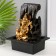 The desktop fountain from the network, the backlight "Golden Ganesh in the Grotto" 25x20x33 cm