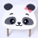 Children's table "Panda table" for girls