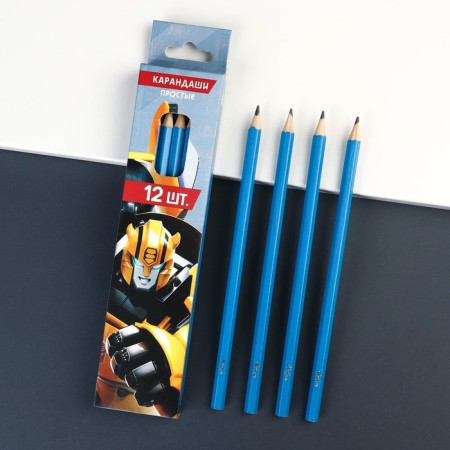 Pencil simple, 12 pieces, transformers-7