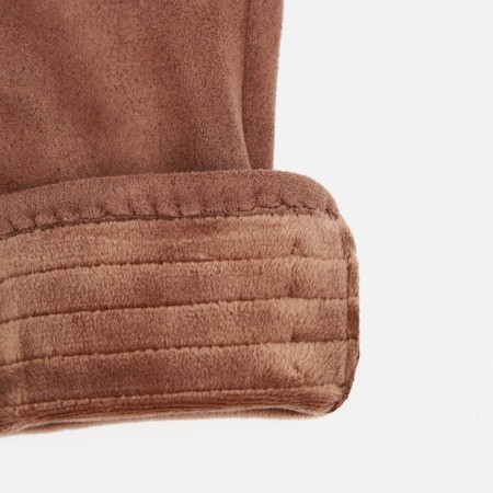 Gloves are female, dimensionless, without insulation, beige color-2