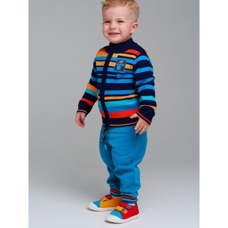 Cardigan striped for the boy PlayTode, height 80 cm-1